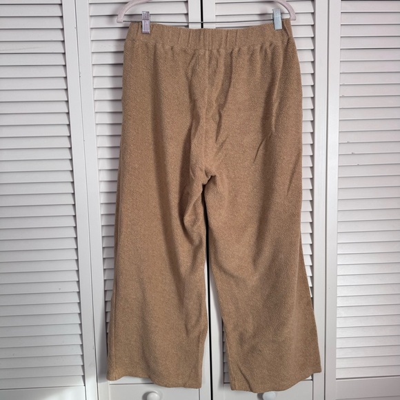 Madewell MWL 2PC Bundle Cozybrushed Henley Top XXL and Pants L Brown Loungewear - Picture 12 of 14